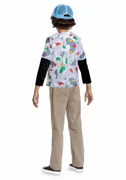 Disguise Stranger Things Dustin Kid's Costume Kit -Scary Costumes store stranger things kids dustin costume kit alt 2