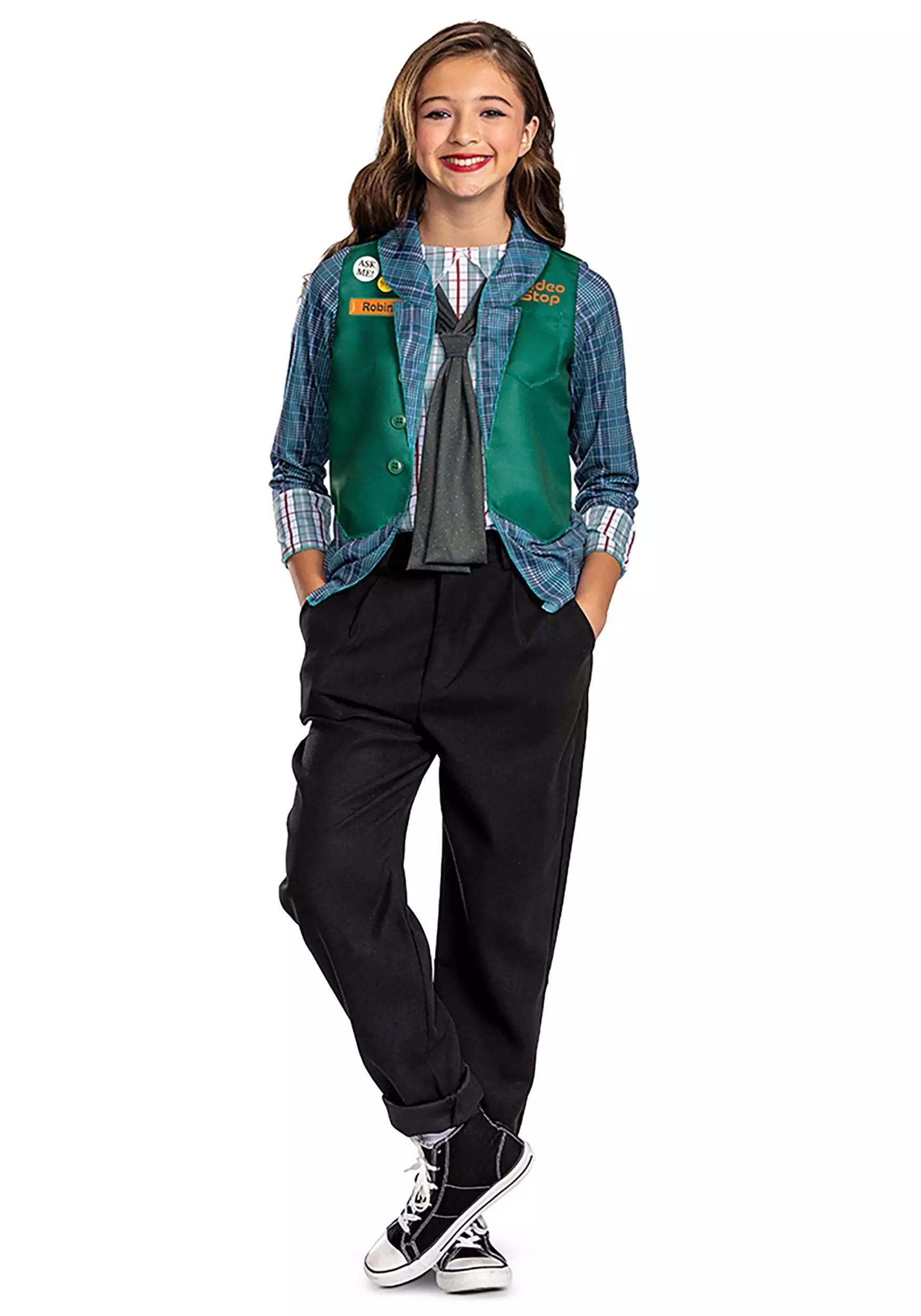 Disguise Stranger Things Classic Video Stop Robin S4 Costume For Tweens 1 Disguise Stranger Things Classic Video Stop Robin S4 Costume For Tweens