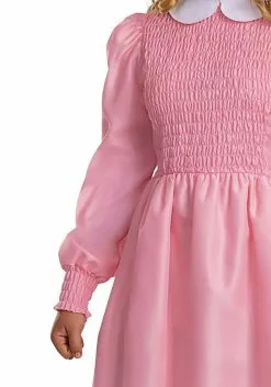 Disguise Stranger Things Classic Pink Dress Eleven Tween Costume 9 Disguise Stranger Things Classic Pink Dress Eleven Tween Costume -Scary Costumes store stranger things tween classic pink dress eleven alt 3