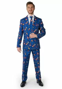 Opposuits Suitmeister Gamer Navy Suit For Men