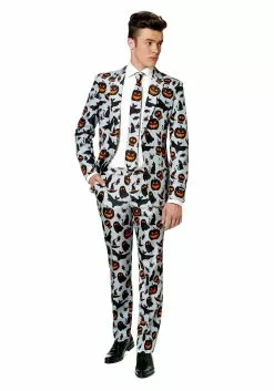 Opposuits Suitmeister Halloween Pumpkin Men's Suit