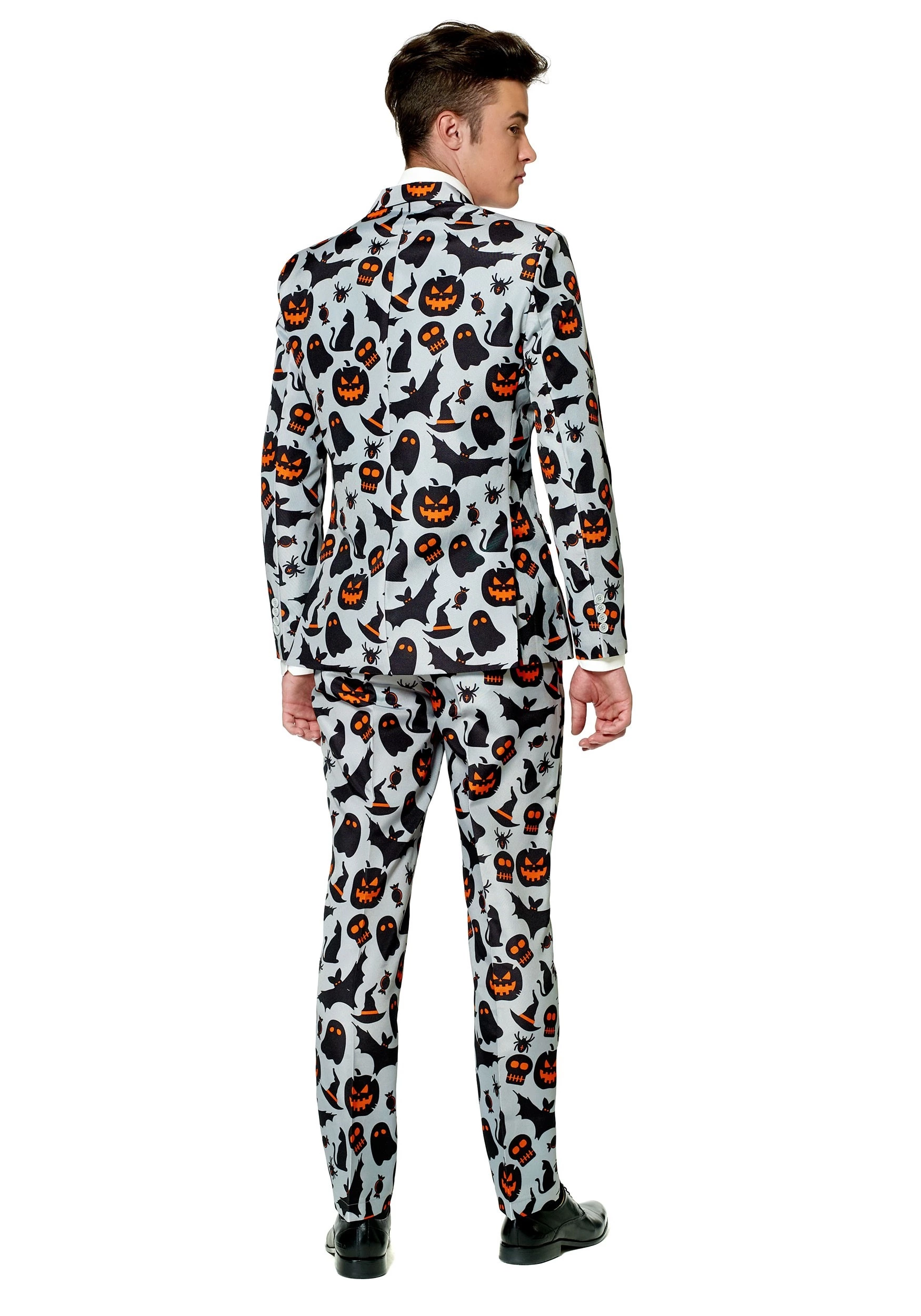 Opposuits Suitmeister Halloween Pumpkin Men's Suit 2 Opposuits Suitmeister Halloween Pumpkin Men's Suit - Image 2