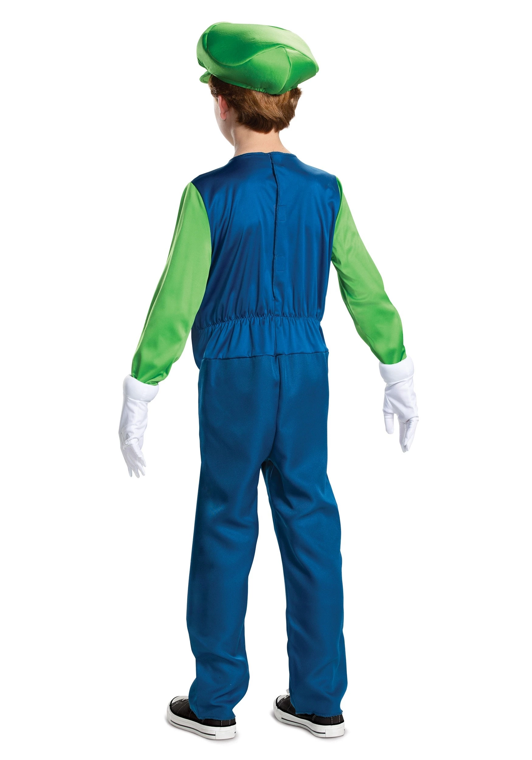 Disguise Super Mario Brothers Boys Luigi Deluxe Costume 2 Disguise Super Mario Brothers Boys Luigi Deluxe Costume - Image 2
