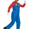 Disguise Super Mario Brothers Boys Mario Deluxe Costume