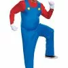 Disguise Super Mario Brothers Men's Mario Deluxe Costume