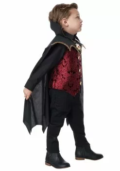 California Costume Collection Toddler Swanky Vampire Costume -Scary Costumes store swanky vampire toddler costume alt 2