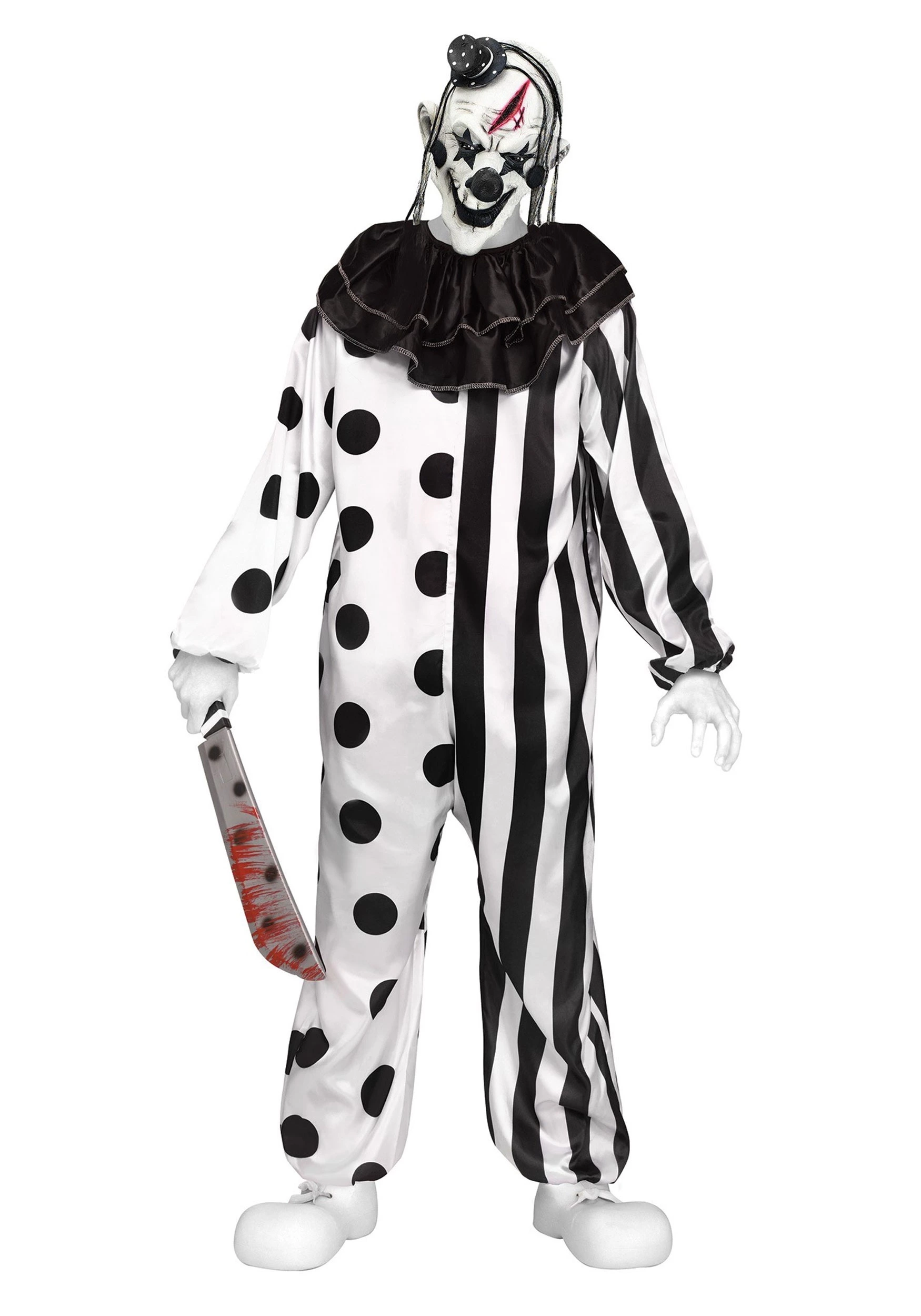 Fun World Killer Clown Costume For Teen Boys 1 Fun World Killer Clown Costume For Teen Boys