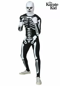 Fun Costumes Karate Kid Authentic Skeleton Suit For Adults