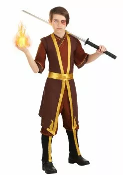InSpirit The Last Airbender Deluxe Zuko Costume For Kids