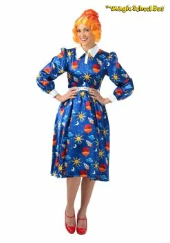 Partytime Costume & Lingerie (Yiwu) Factory The Magic School Bus Miss Frizzle Plus Size Costume