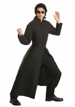 Jerry Leigh The Matrix Neo Costume For Adults
