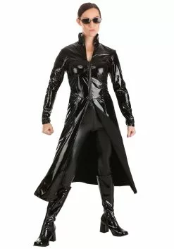 Jerry Leigh The Matrix Trinity Costume For Women 8 Jerry Leigh The Matrix Trinity Costume For Women -Scary Costumes store the matrix womens trinity costume alt 2