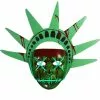 TRICK OR TREAT STUDIOS Lady Liberty Light Up Mask From The Purge