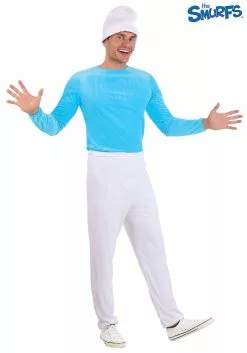 Boloparty The Smurfs Plus Size Smurf Costume For Men