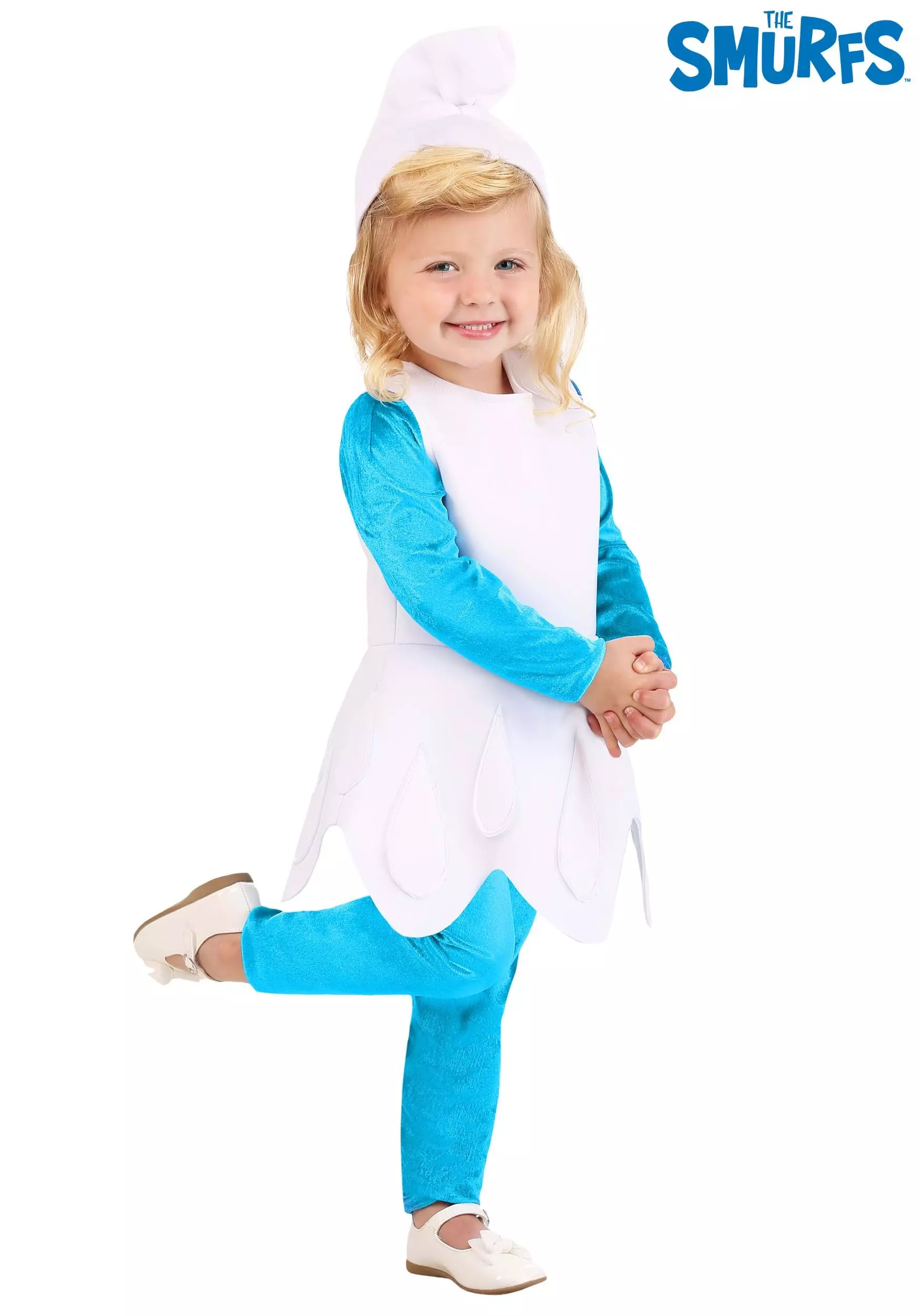 Boloparty Girl's The Smurfs Smurfette Toddler Costume 1 Boloparty Girl's The Smurfs Smurfette Toddler Costume