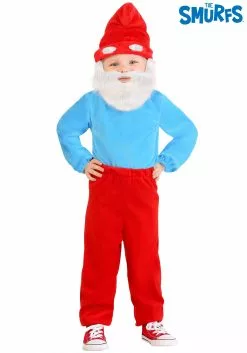 Boloparty The Smurfs Toddler Papa Smurf Costume