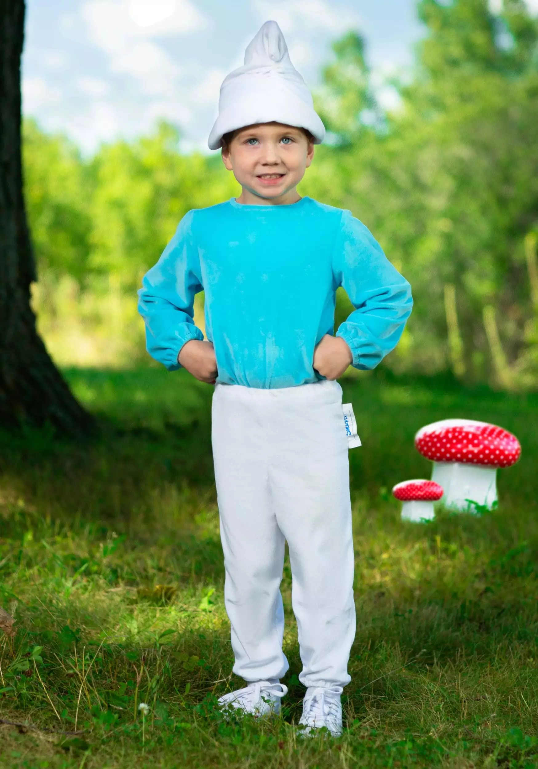 Boloparty Toddler The Smurfs Smurf Costume 2 Boloparty Toddler The Smurfs Smurf Costume - Image 2