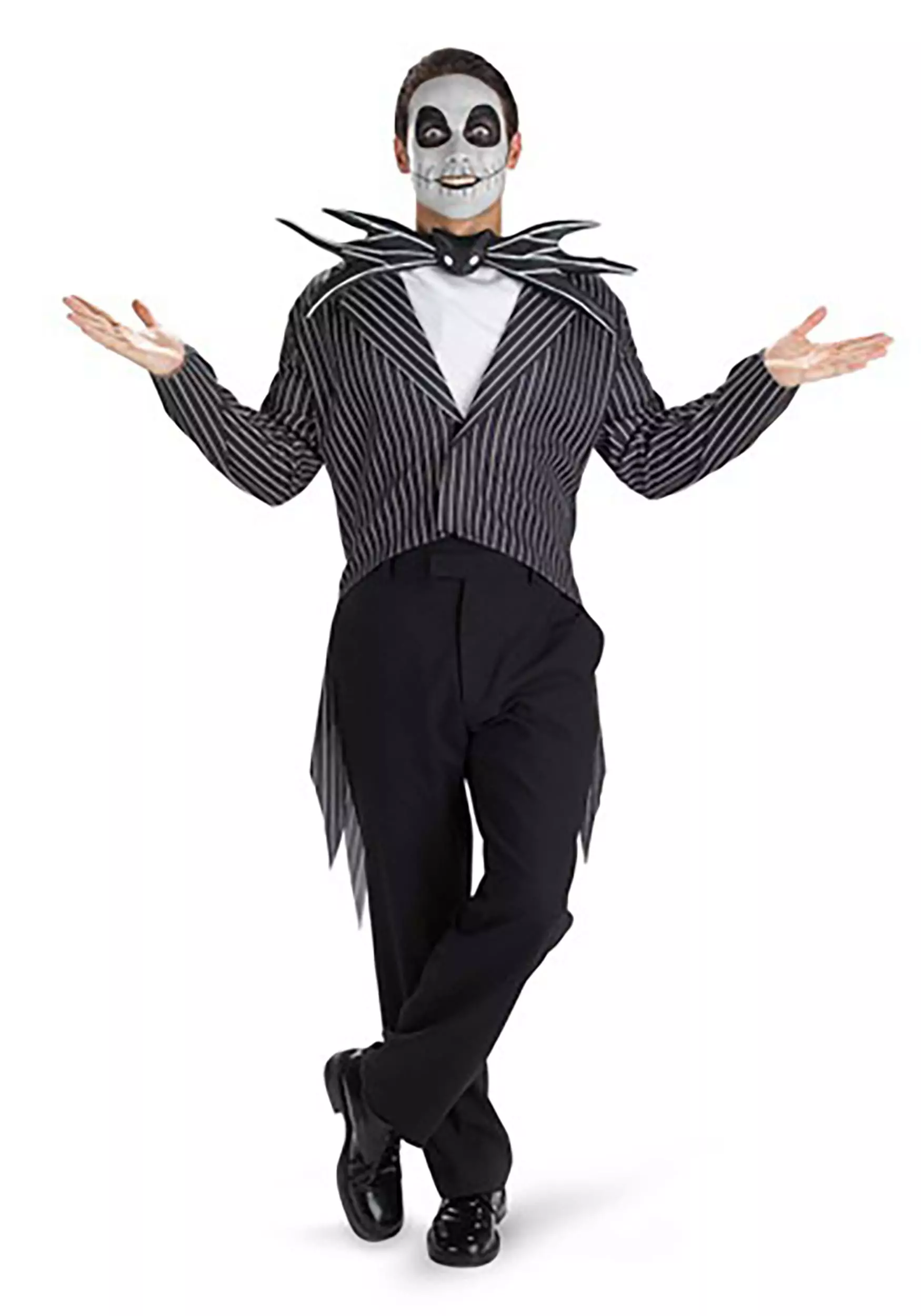 Disguise Mens Jack Skellington Costume 2 Disguise Mens Jack Skellington Costume - Image 2