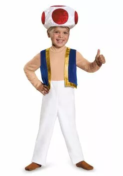 Disguise Super Mario Toad Toddler Costume