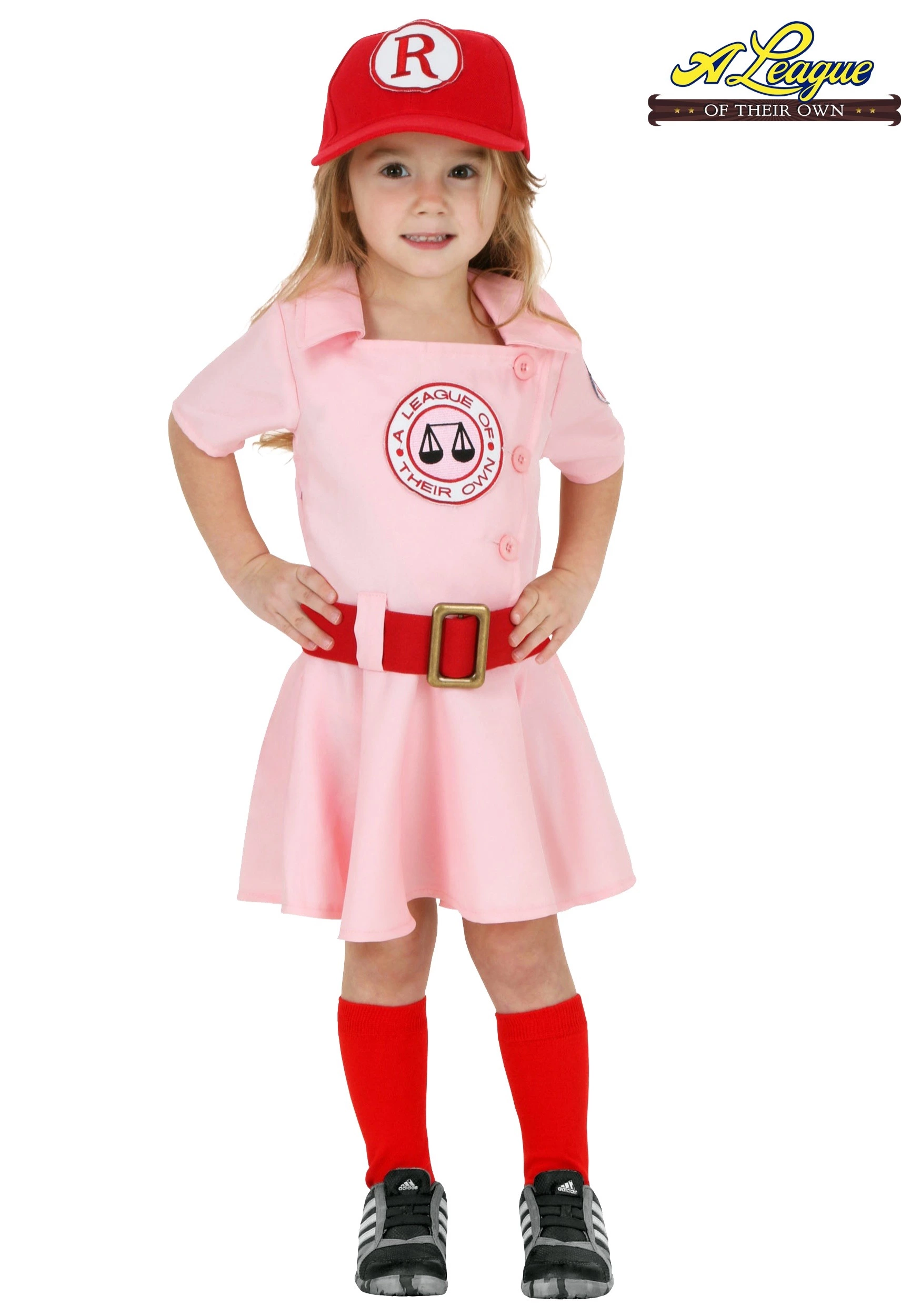 Fun Costumes Toddler's A League Of Their Own Dottie Costume 1 Fun Costumes Toddler's A League Of Their Own Dottie Costume