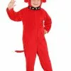 Savvy Garments Clifford The Big Red Dog Costume For Toddlers