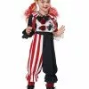 California Costume Collection Toddlers Creepy Clown Kid Costume