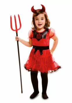 MOM Cute She-Devil Costume For Toddlers
