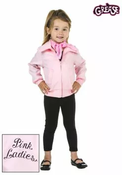 Fun Costumes Toddler Deluxe Pink Ladies Jacket Costume