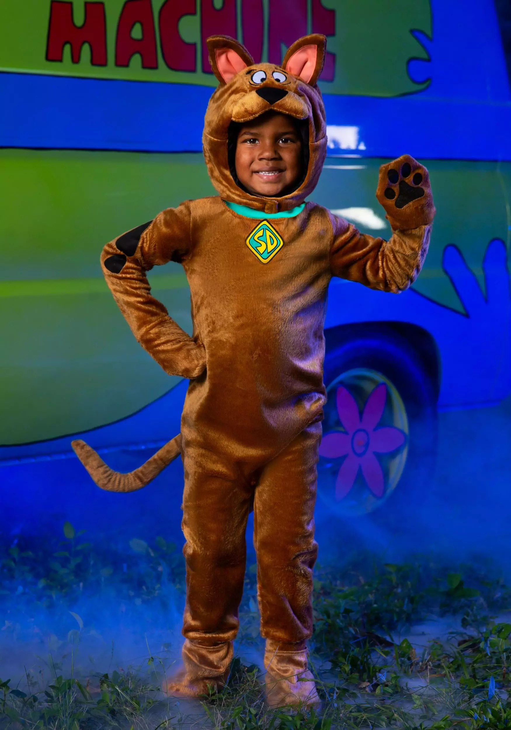 Jerry Leigh Deluxe Scooby Doo Toddler Costume 6 Jerry Leigh Deluxe Scooby Doo Toddler Costume - Image 6