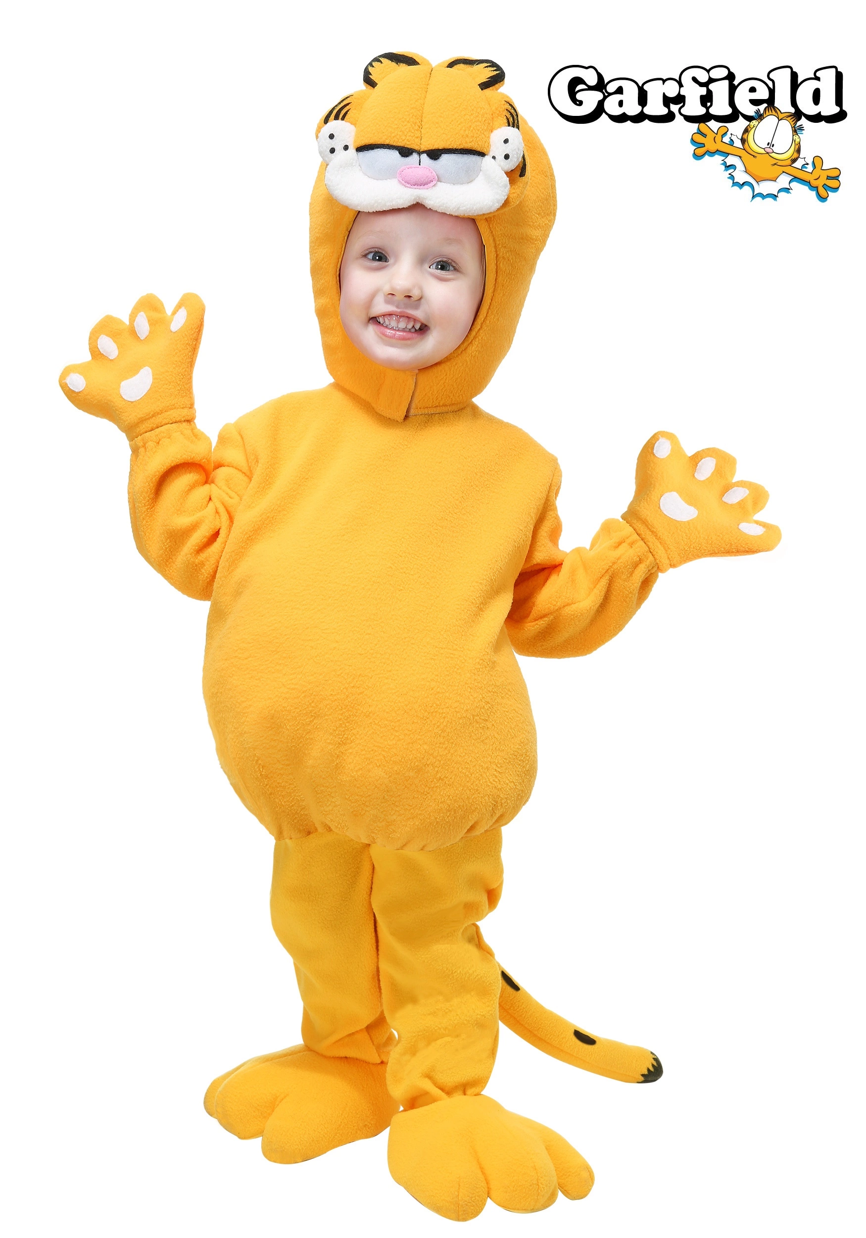 LF Products Pte. Ltd. Toddler Garfield Costume 1 LF Products Pte. Ltd. Toddler Garfield Costume
