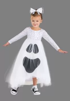 Boloparty Ghost Tutu Toddler Costume 5 Boloparty Ghost Tutu Toddler Costume -Scary Costumes store toddler ghost tutu costume 2