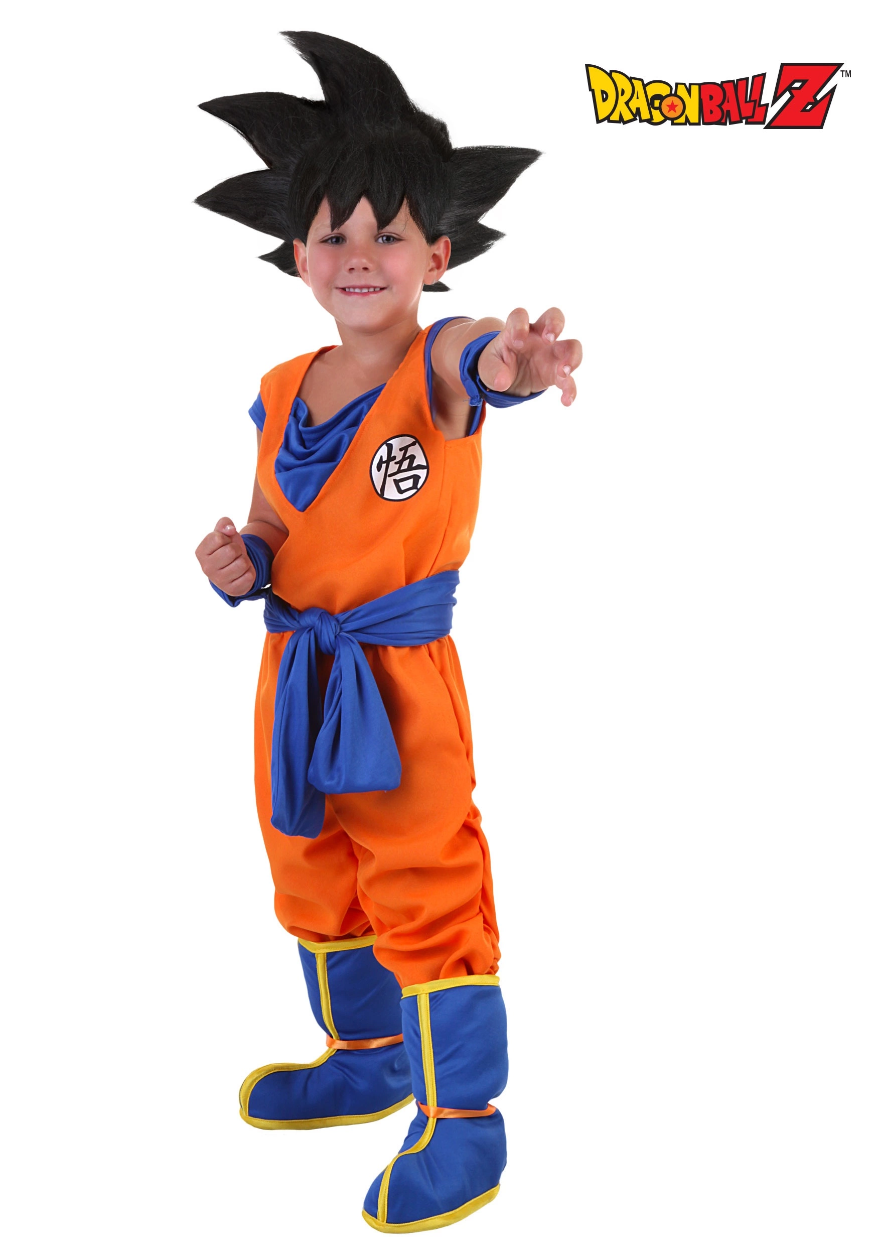 Fun Costumes Toddler Goku Costume 1 Fun Costumes Toddler Goku Costume