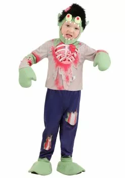 M&R TOY CO., LTD Boy's Goofy Zombie Costume For Toddlers