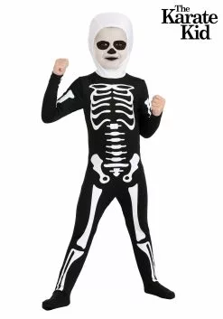 Fun Costumes Karate Kid Skeleton Suit Costume For Toddlers
