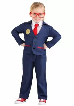 Fun Costumes ODD SQUAD Agent Costume For Toddlers 9 Fun Costumes ODD SQUAD Agent Costume For Toddlers -Scary Costumes store toddler odd squad agent costume alt 2