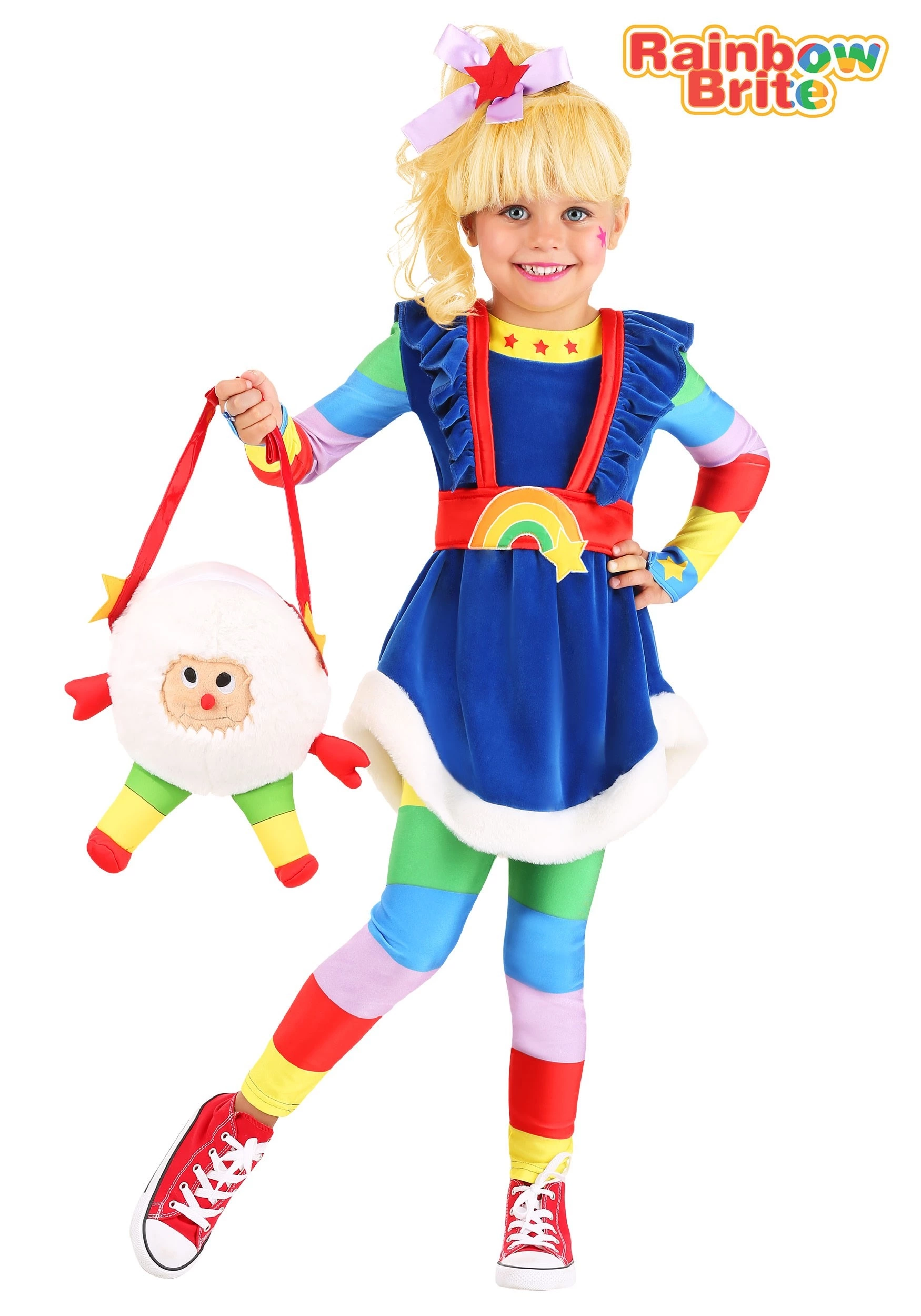 Fun Costumes Rainbow Brite Toddler Costume 1 Fun Costumes Rainbow Brite Toddler Costume