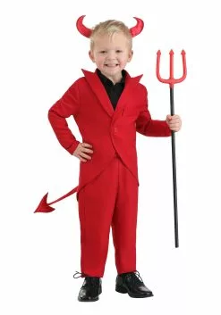 Fun Costumes Toddler Devil Suit Red Costume