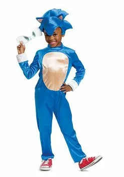 Disguise Sonic 2 Movie Costume For Toddlers 8 Disguise Sonic 2 Movie Costume For Toddlers -Scary Costumes store toddler sonic 2 movie costume alt 2