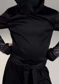 Fun Costumes Stealth Shinobi Ninja Costume For Toddlers -Scary Costumes store toddler stealth shinobi ninja costume alt 3