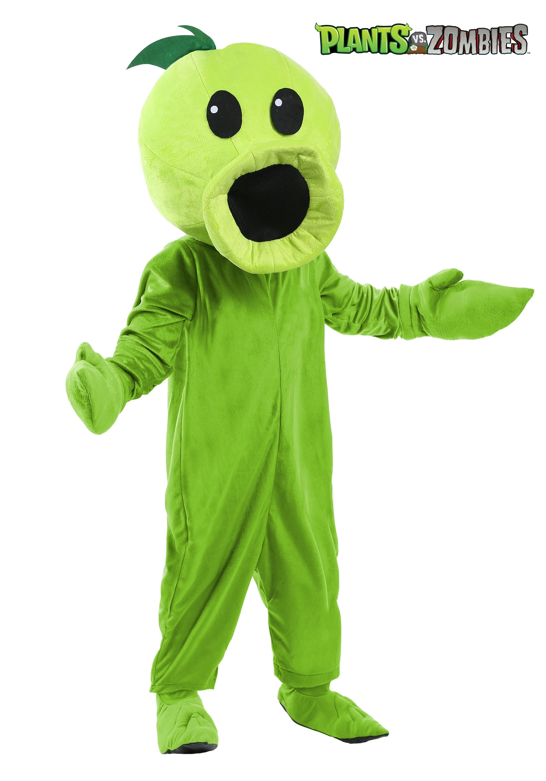 Fun Costumes Plants Vs Zombies Peashooter Costume For Toddlers 1 Fun Costumes Plants Vs Zombies Peashooter Costume For Toddlers