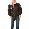 Rubies Costume Co. Inc Top Gun Kids Bomber Jacket Costume