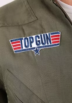 LEG AVENUE Men's Top Gun Flight Suit Costume 12 LEG AVENUE Men's Top Gun Flight Suit Costume -Scary Costumes store top gun mens flight suit alt 3