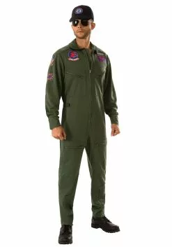 Rubies Costume Co. Inc Top Gun Men's Jumpsuit Costume