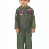 Rubies Costume Co. Inc Top Gun Romper Costume For Toddlers