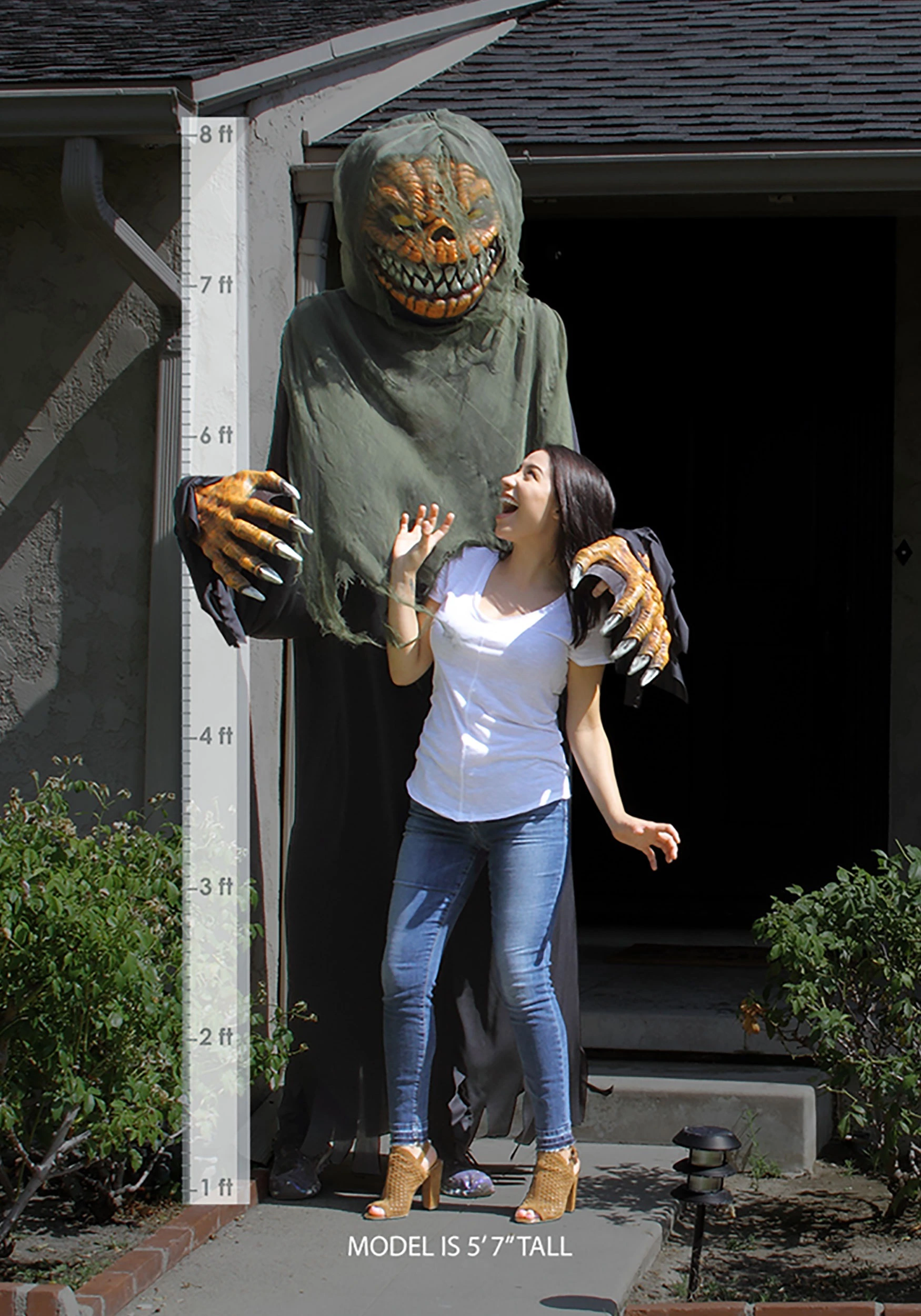 California Costume Collection Towering Terror Pumpkin Costume 2 California Costume Collection Towering Terror Pumpkin Costume - Image 2