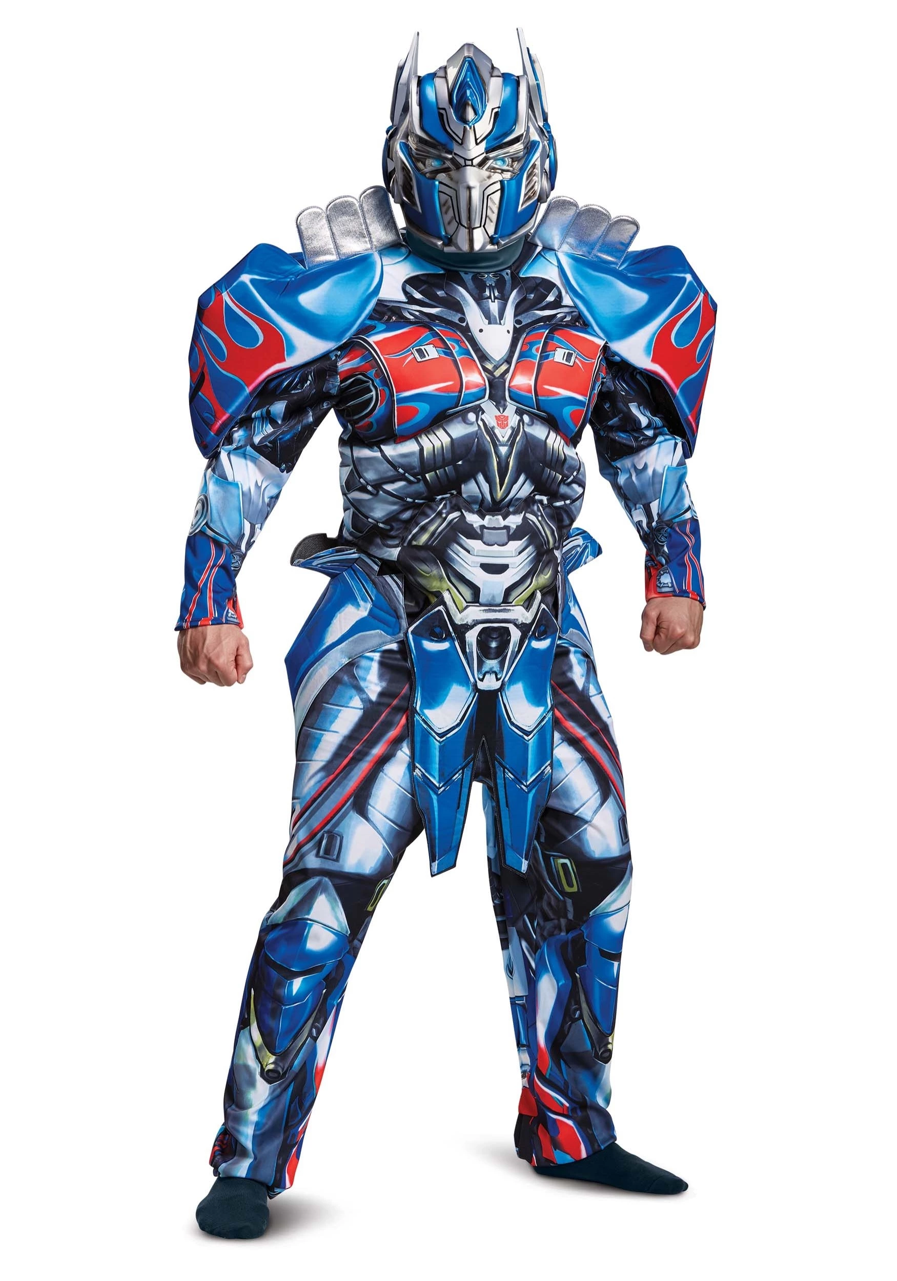 Disguise Transformers 5 Deluxe Optimus Prime Costume For Adults 1 Disguise Transformers 5 Deluxe Optimus Prime Costume For Adults