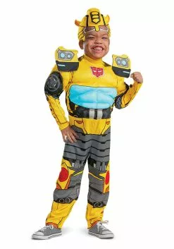 Disguise Transformers Bumblebee Kid's Adaptive Costume 6 Disguise Transformers Bumblebee Kid's Adaptive Costume -Scary Costumes store transformers bumblebee adaptive costume alt 2