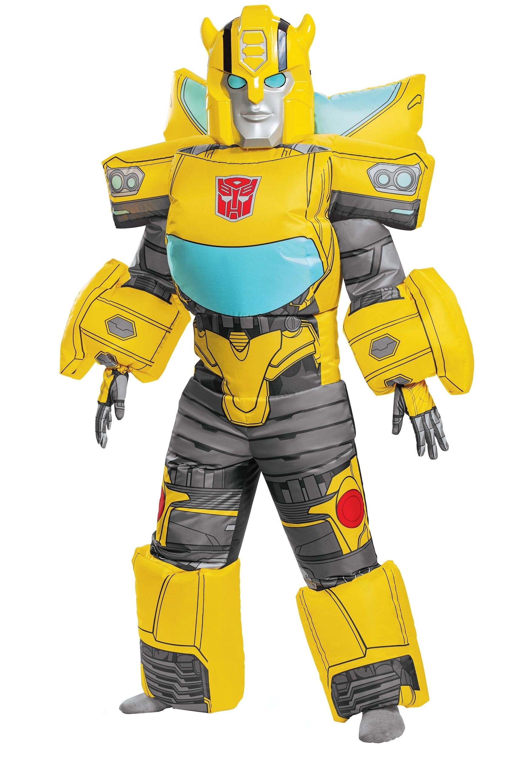 Disguise Transformers Kid's Bumblebee Inflatable Costume 1 Disguise Transformers Kid's Bumblebee Inflatable Costume