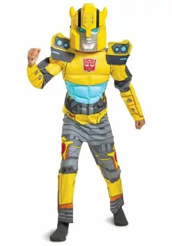 Disguise Transformers Muscle Bumblebee Costume For Kids