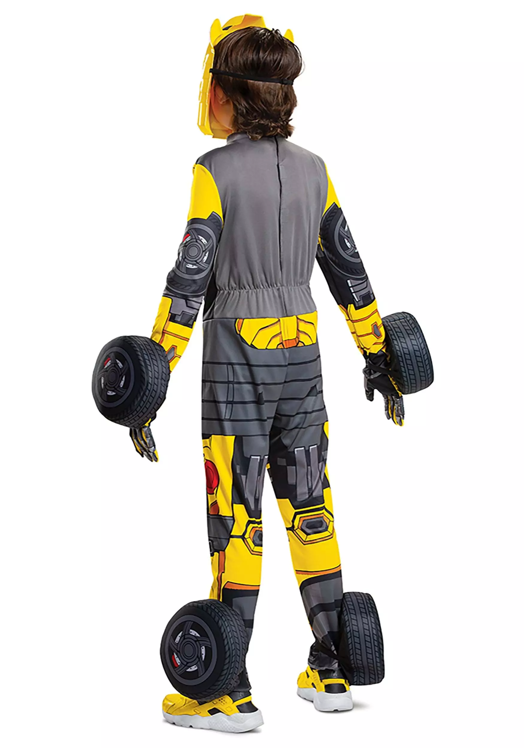 Disguise Kid's Transformers Bumblebee Converting Costume 5 Disguise Kid's Transformers Bumblebee Converting Costume - Image 5